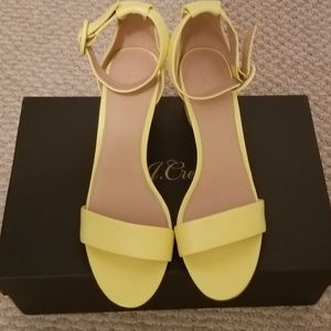 J. Crew Ankle Strap High Heel Sandals